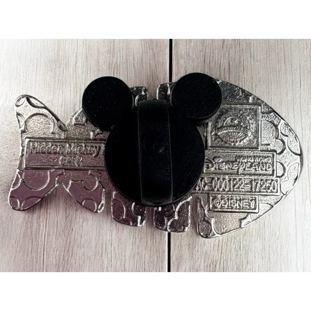 2018 Disney Hong Kong Hidden Mickey Fishbone Pin Figaro Pinocchio Pin 6 Of 8